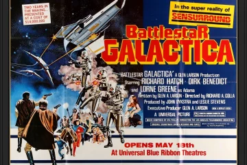 Battlestar Galactica 1978 Subway Original Film Art F 2000x